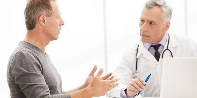 Signs -The sign of prostatitis